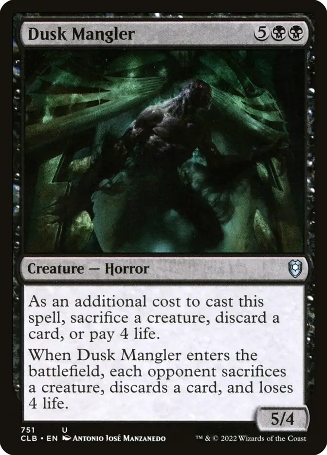 Dusk Mangler (Commander Legends: Battle for Baldur