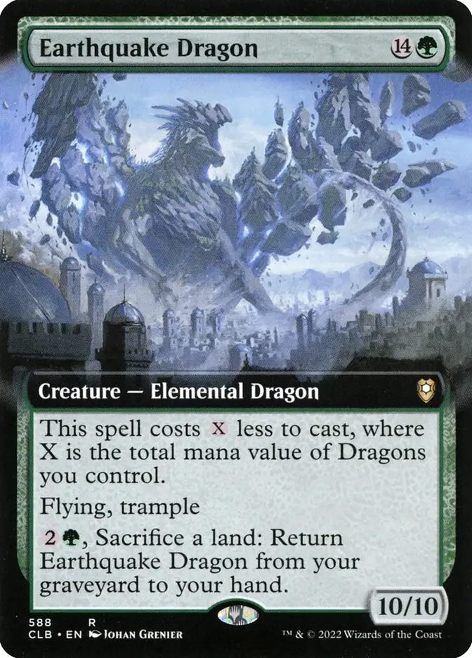 Earthquake Dragon (Commander Legends: Battle for Baldur