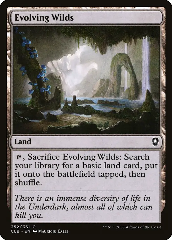 Evolving Wilds (Commander Legends: Battle for Baldur