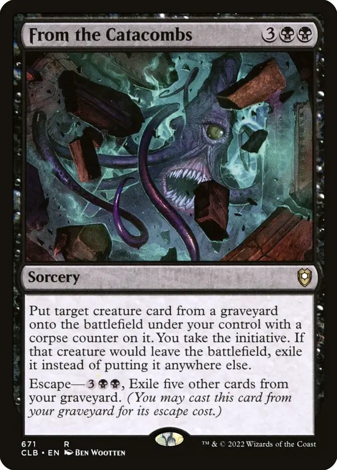 From the Catacombs (Commander Legends: Battle for Baldur
