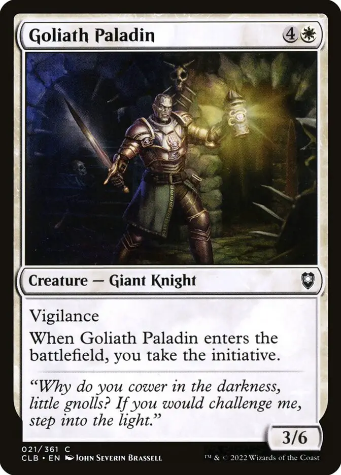 Goliath Paladin (Commander Legends: Battle for Baldur