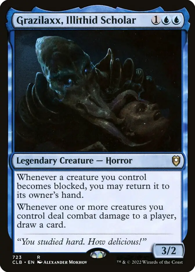 Grazilaxx  Illithid Scholar (Commander Legends: Battle for Baldur