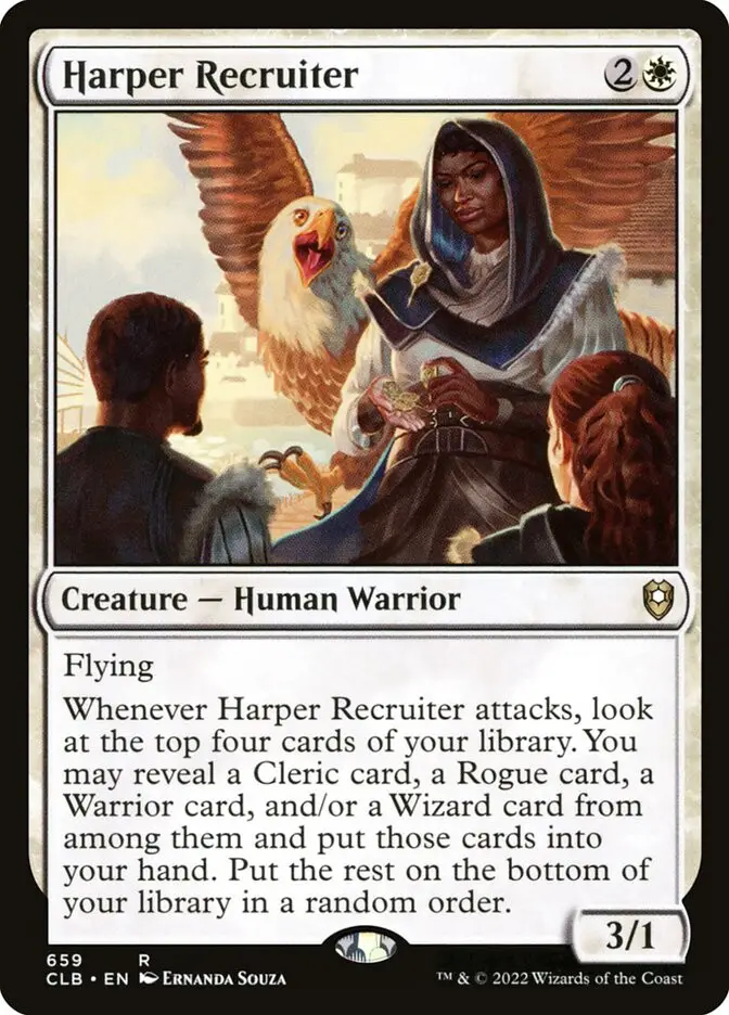 Harper Recruiter (Commander Legends: Battle for Baldur