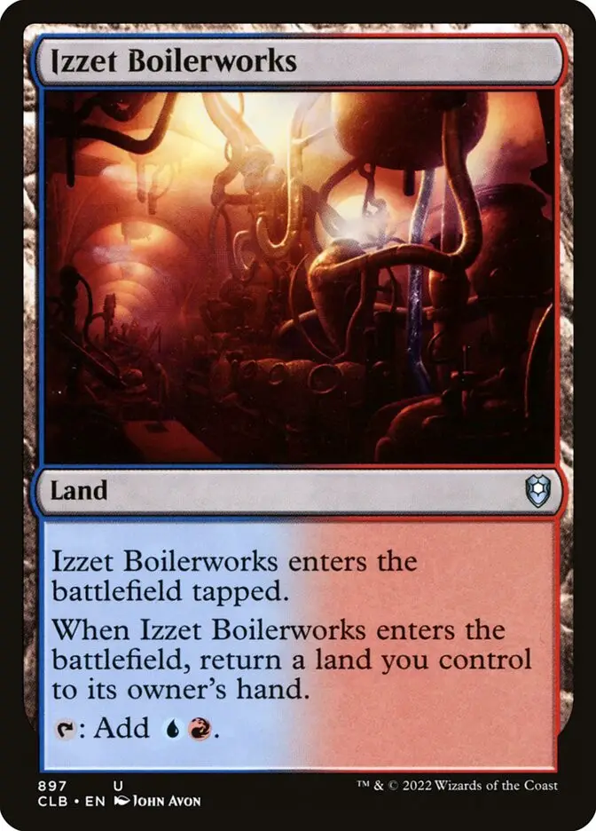 Izzet Boilerworks (Commander Legends: Battle for Baldur