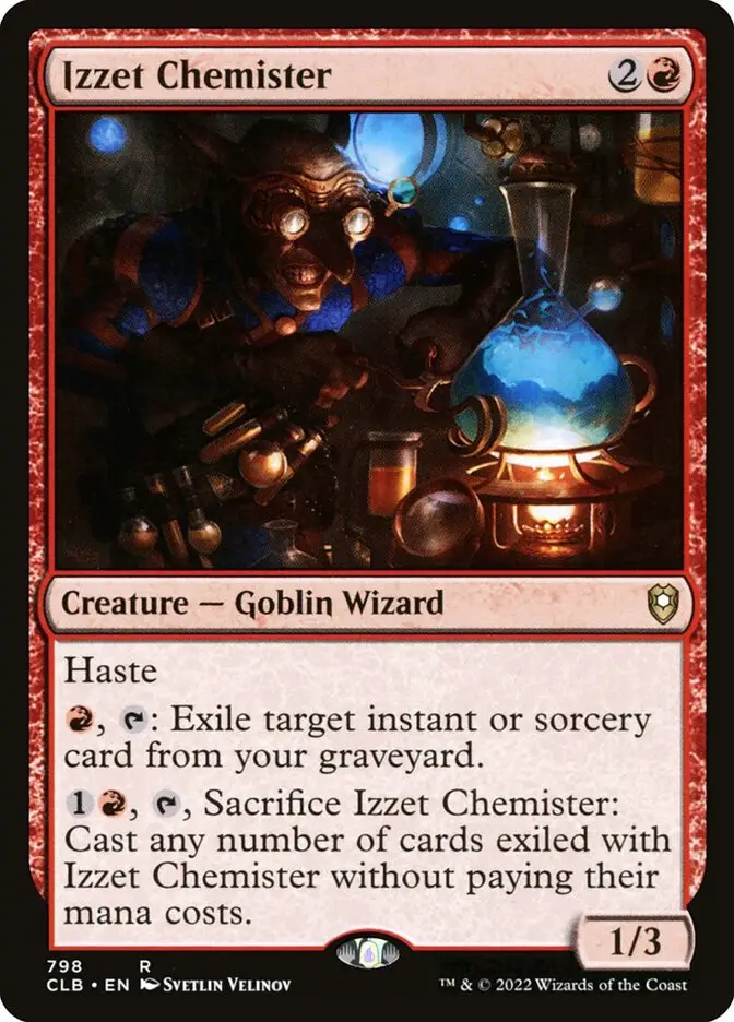 Izzet Chemister (Commander Legends: Battle for Baldur