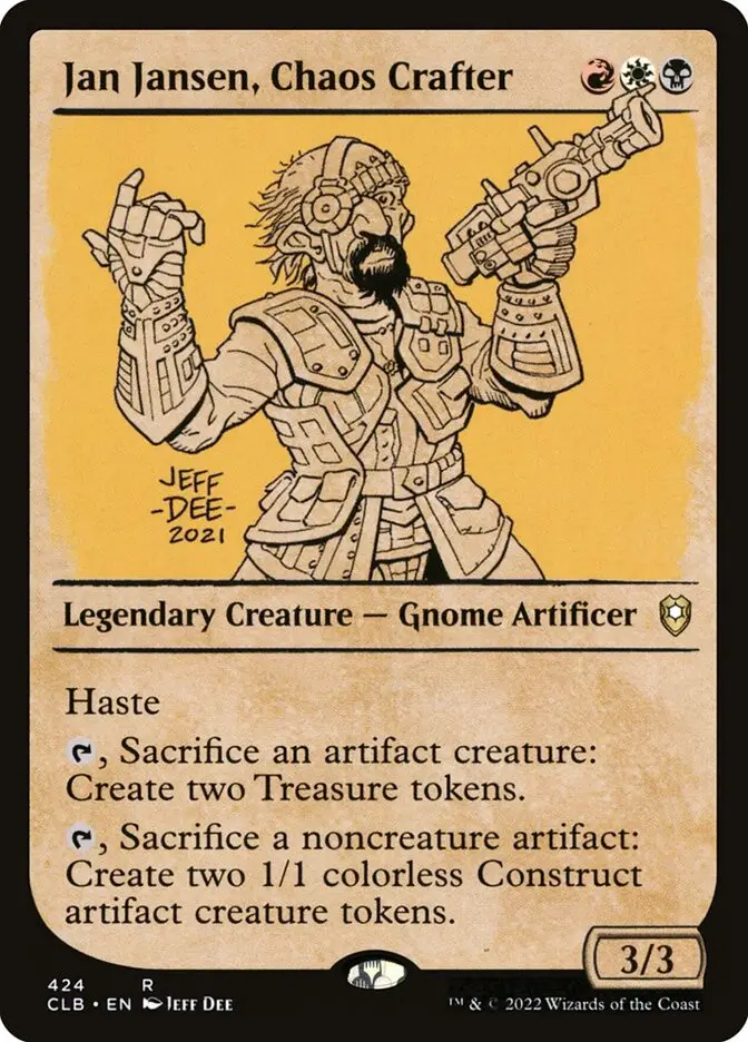 Jan Jansen  Chaos Crafter (Commander Legends: Battle for Baldur