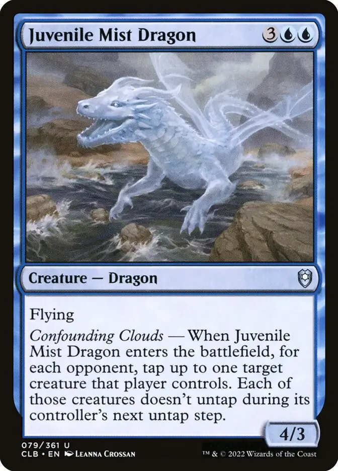 Juvenile Mist Dragon (Commander Legends: Battle for Baldur