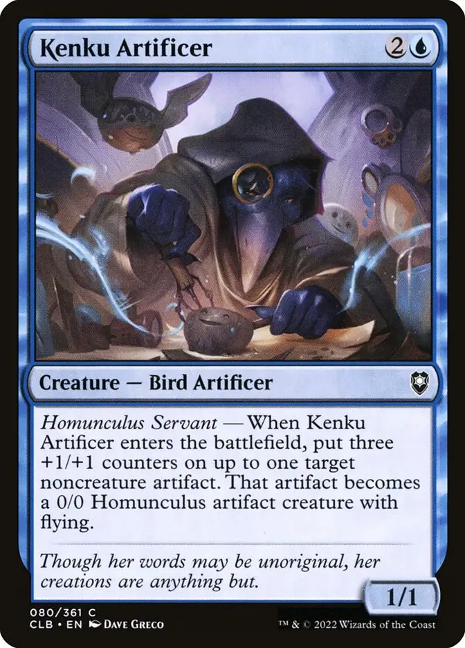 Kenku Artificer (Commander Legends: Battle for Baldur