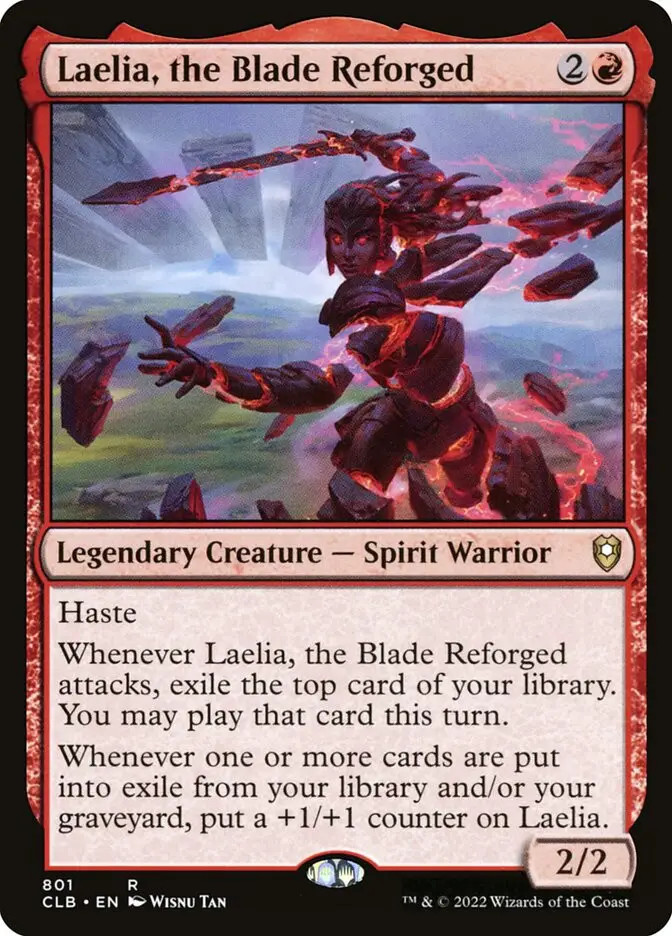 Laelia  the Blade Reforged (Commander Legends: Battle for Baldur