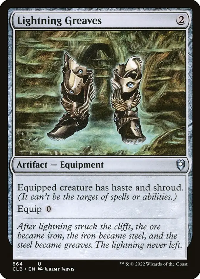 Lightning Greaves (Commander Legends: Battle for Baldur