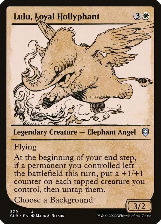 Lulu  Loyal Hollyphant (Commander Legends: Battle for Baldur