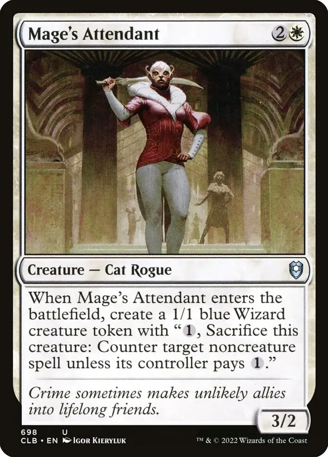 Mage s Attendant (Commander Legends: Battle for Baldur