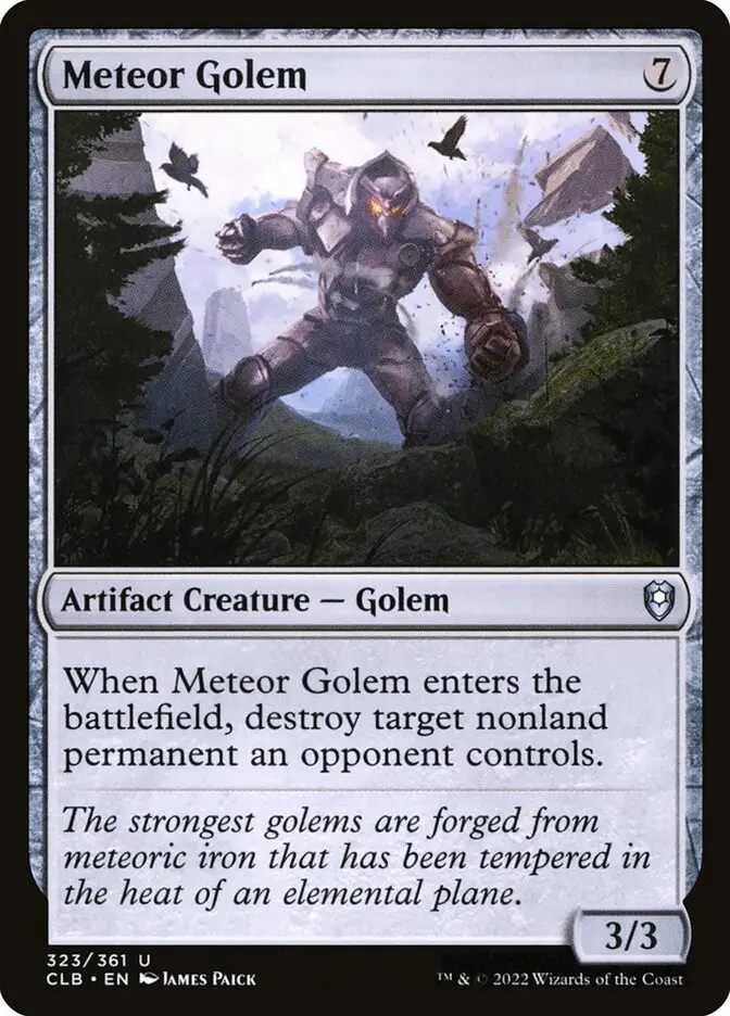 Meteor Golem (Commander Legends: Battle for Baldur