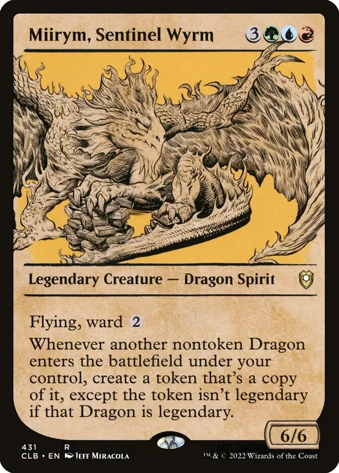 Miirym  Sentinel Wyrm (Commander Legends: Battle for Baldur