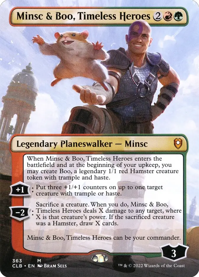 Minsc   Boo  Timeless Heroes (Commander Legends: Battle for Baldur
