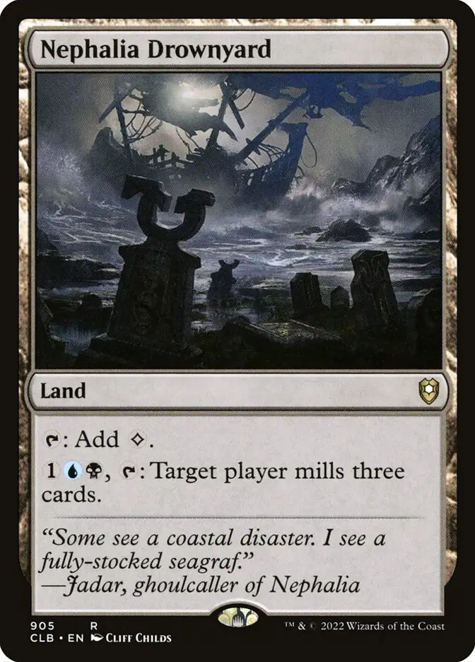 Nephalia Drownyard (Commander Legends: Battle for Baldur