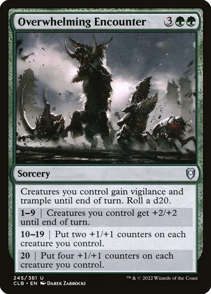 Overwhelming Encounter (Commander Legends: Battle for Baldur