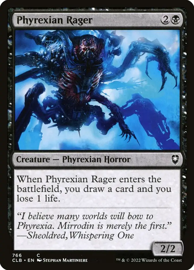 Phyrexian Rager (Commander Legends: Battle for Baldur