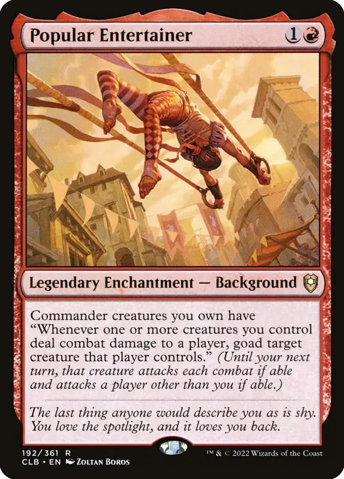 Popular Entertainer (Commander Legends: Battle for Baldur