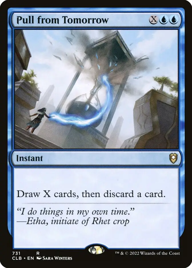 Pull from Tomorrow (Commander Legends: Battle for Baldur
