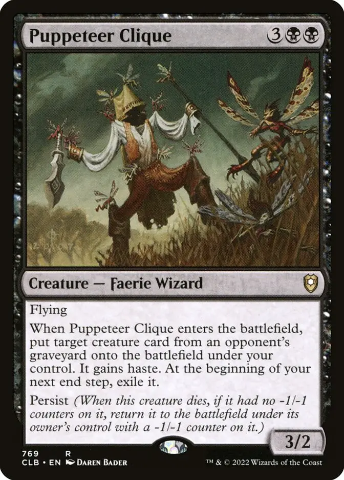 Puppeteer Clique (Commander Legends: Battle for Baldur
