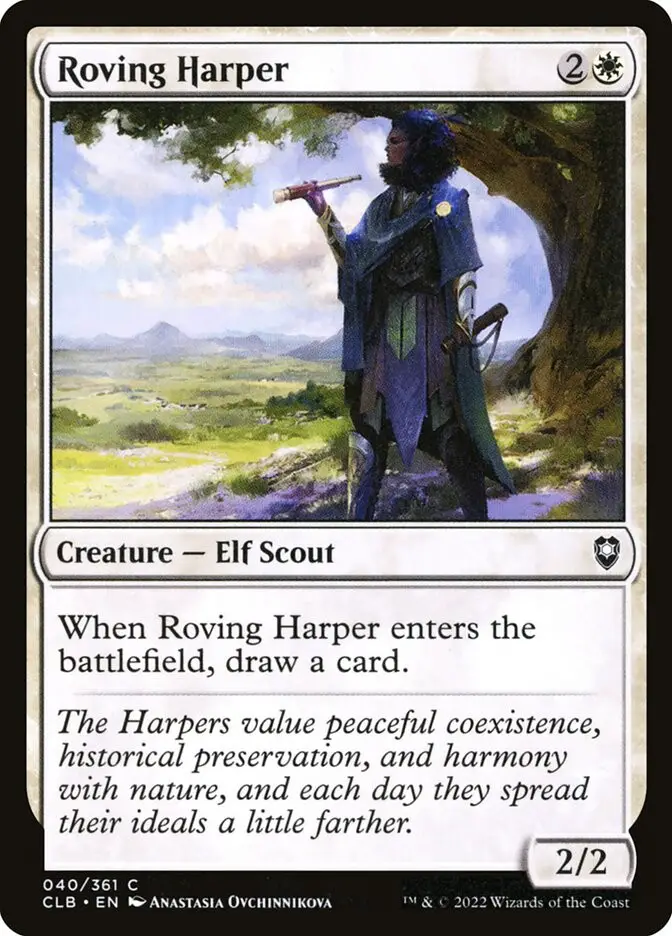 Roving Harper (Commander Legends: Battle for Baldur