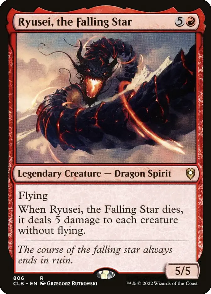 Ryusei  the Falling Star (Commander Legends: Battle for Baldur