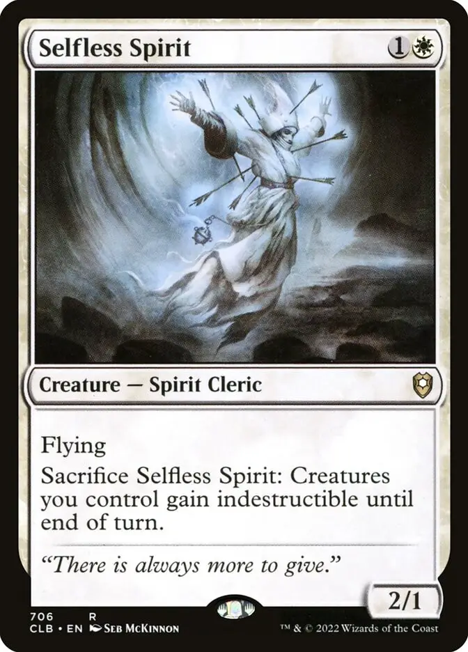 Selfless Spirit (Commander Legends: Battle for Baldur