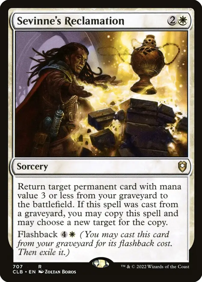 Sevinne s Reclamation (Commander Legends: Battle for Baldur