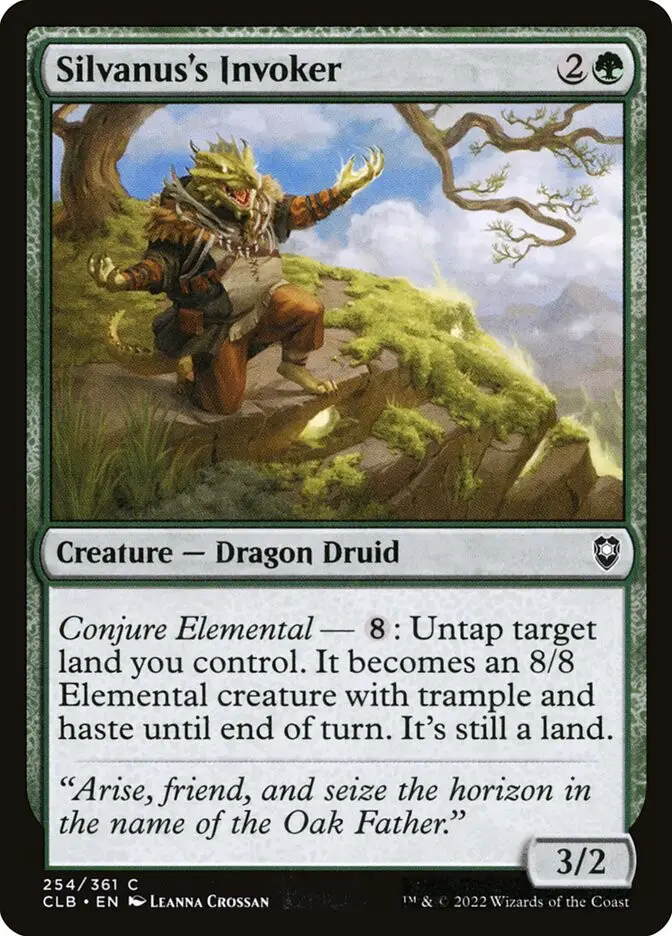Silvanus s Invoker (Commander Legends: Battle for Baldur