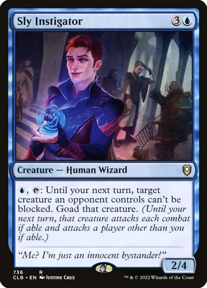 Sly Instigator (Commander Legends: Battle for Baldur