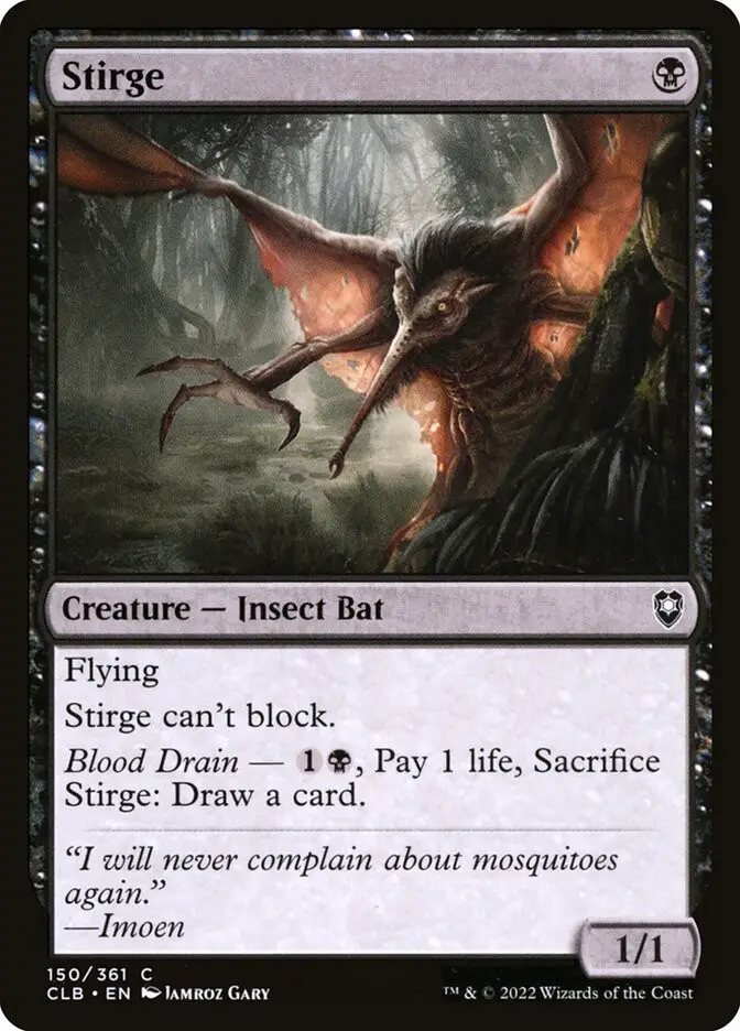Stirge (Commander Legends: Battle for Baldur
