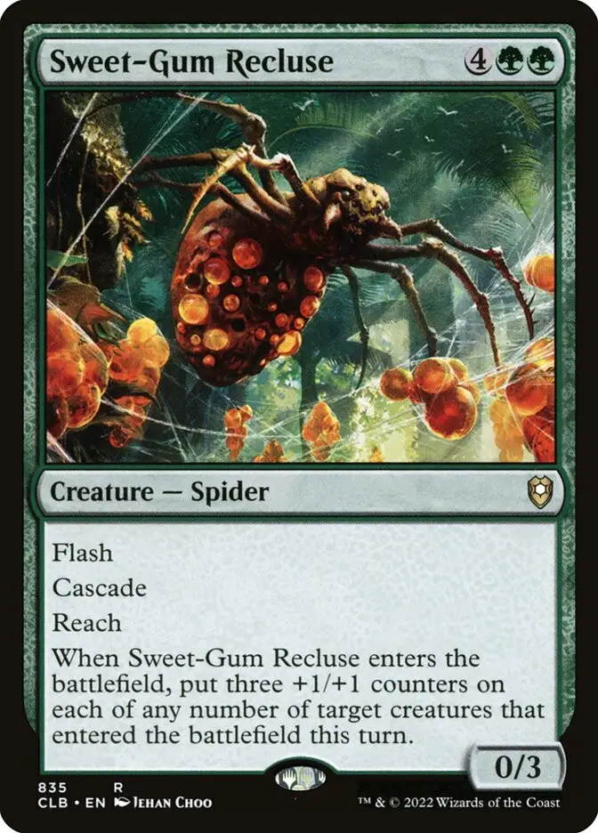 Sweet Gum Recluse (Commander Legends: Battle for Baldur