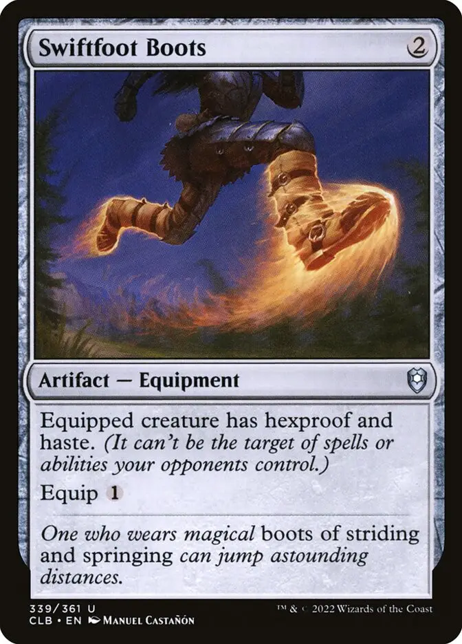 Swiftfoot Boots (Commander Legends: Battle for Baldur