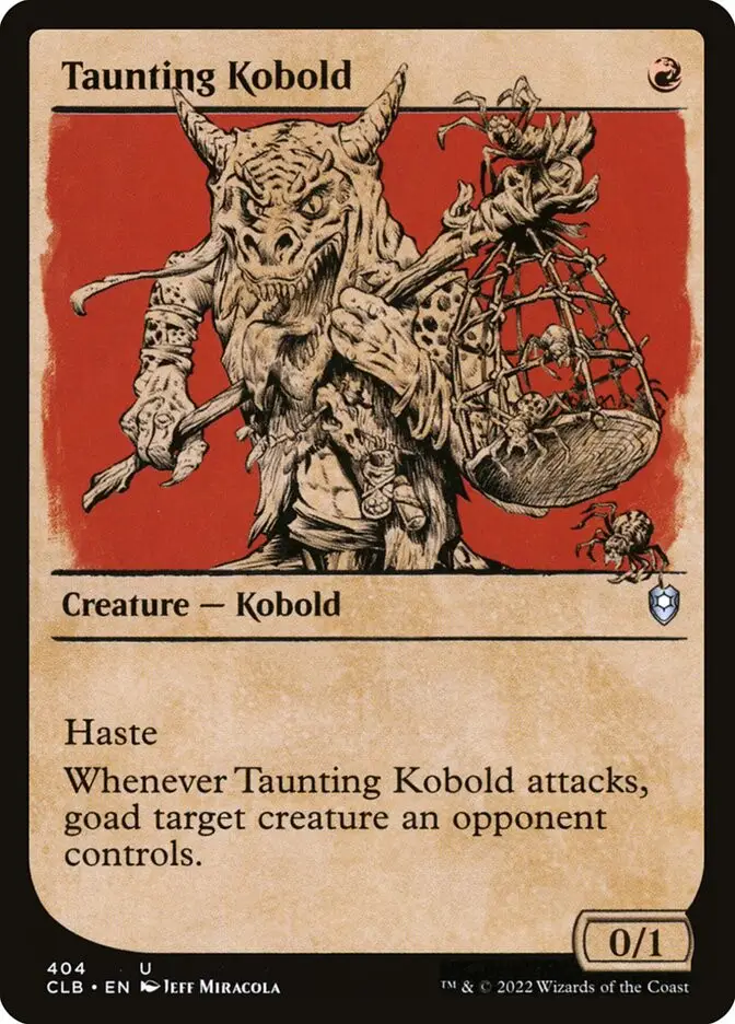Taunting Kobold (Commander Legends: Battle for Baldur