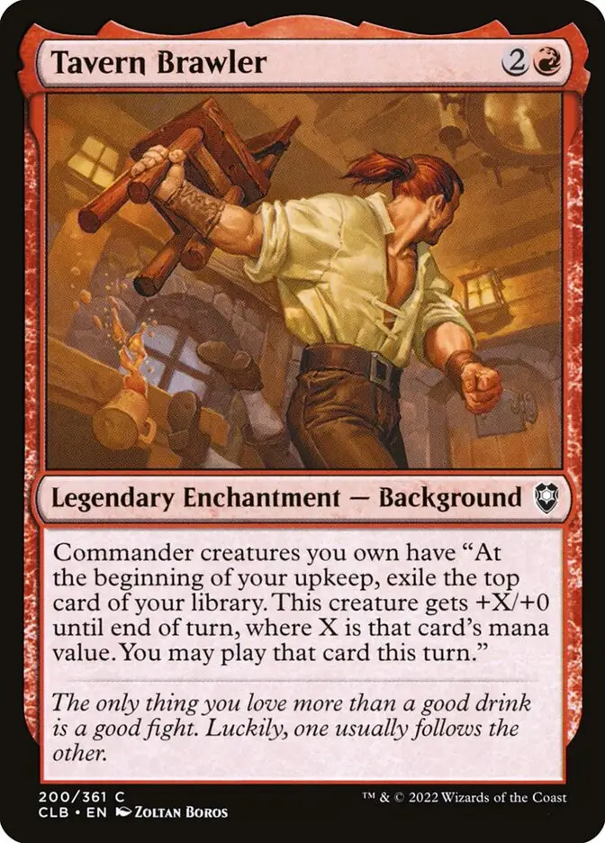 Tavern Brawler (Commander Legends: Battle for Baldur
