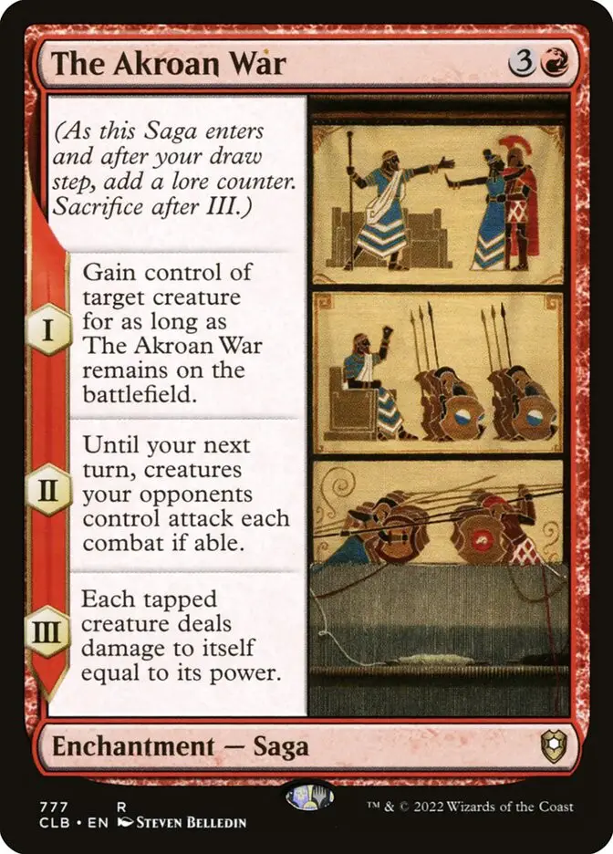 The Akroan War (Commander Legends: Battle for Baldur