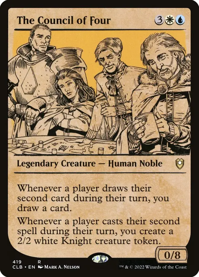 The Council of Four (Commander Legends: Battle for Baldur