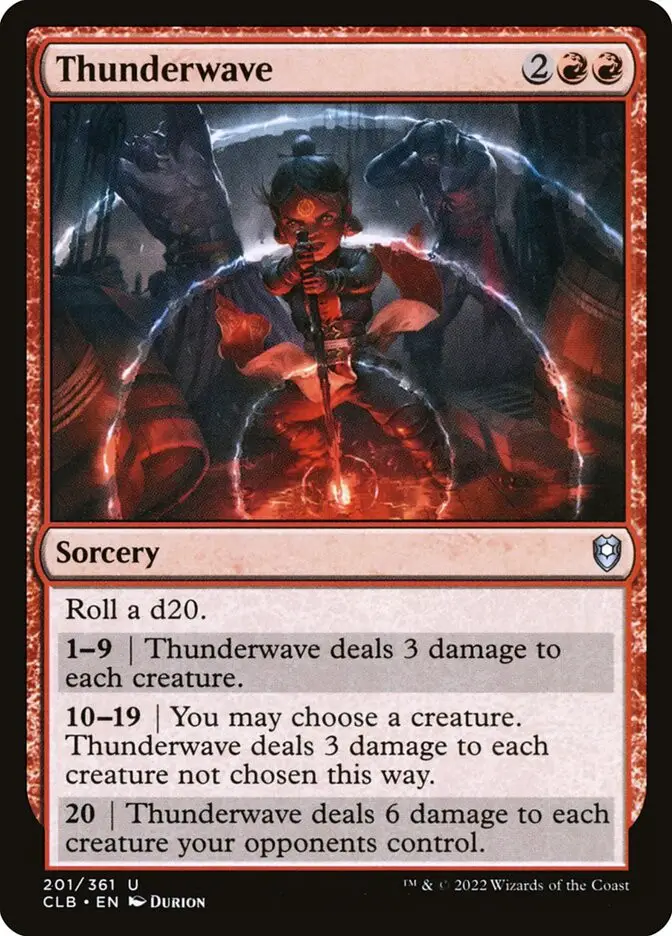 Thunderwave (Commander Legends: Battle for Baldur