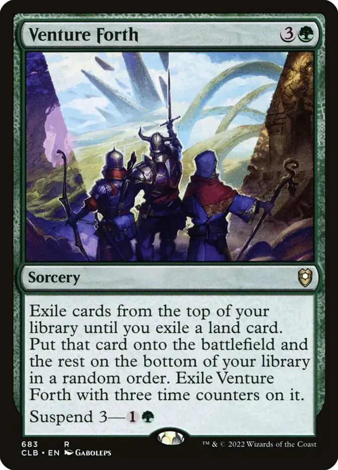Venture Forth (Commander Legends: Battle for Baldur