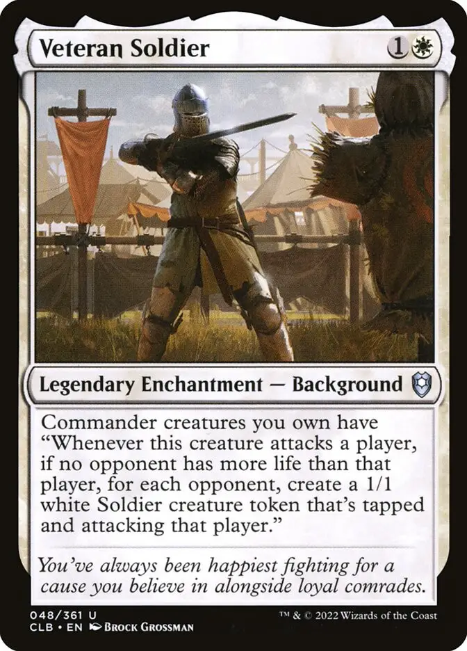 Veteran Soldier (Commander Legends: Battle for Baldur