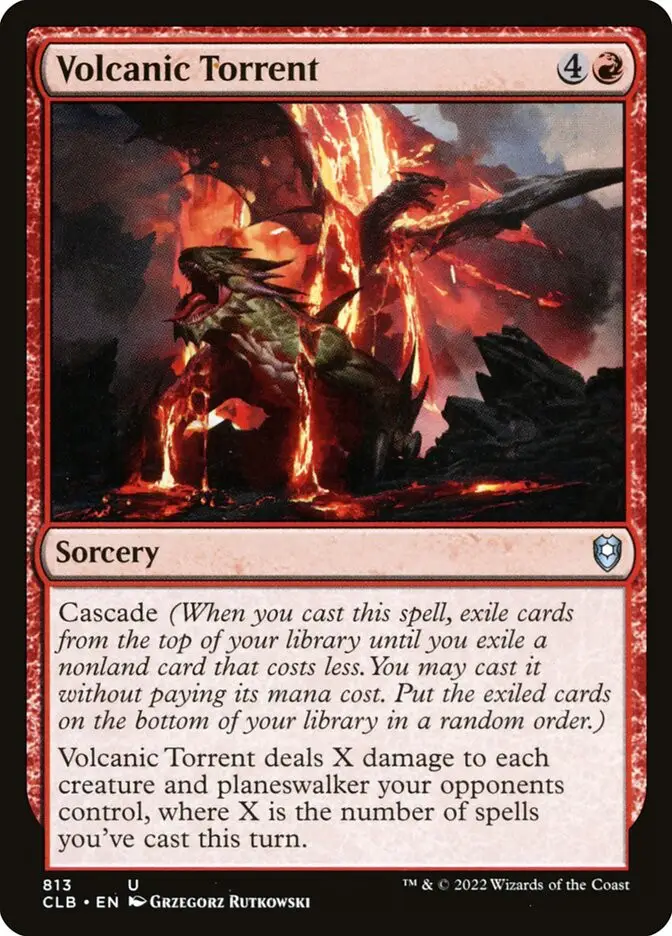 Volcanic Torrent (Commander Legends: Battle for Baldur