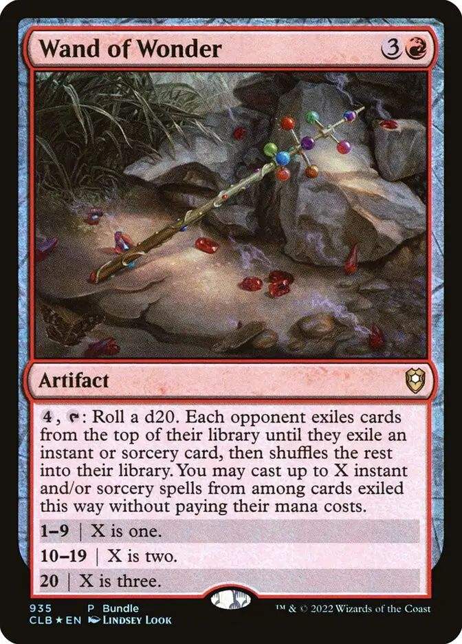 Wand of Wonder (Commander Legends: Battle for Baldur
