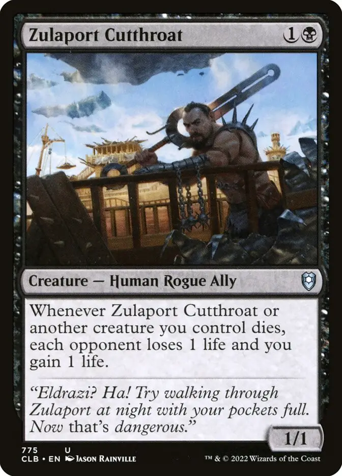 Zulaport Cutthroat (Commander Legends: Battle for Baldur