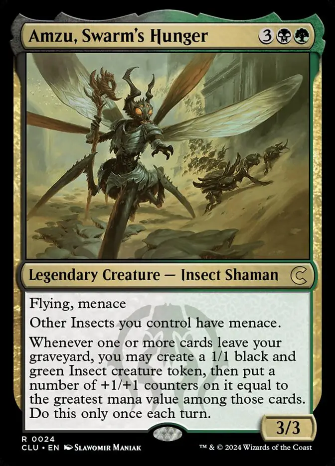 Amzu  Swarm s Hunger (Ravnica: Clue Edition)