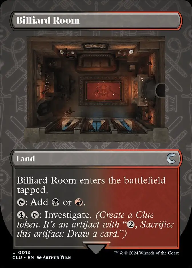 Billiard Room (Ravnica: Clue Edition)