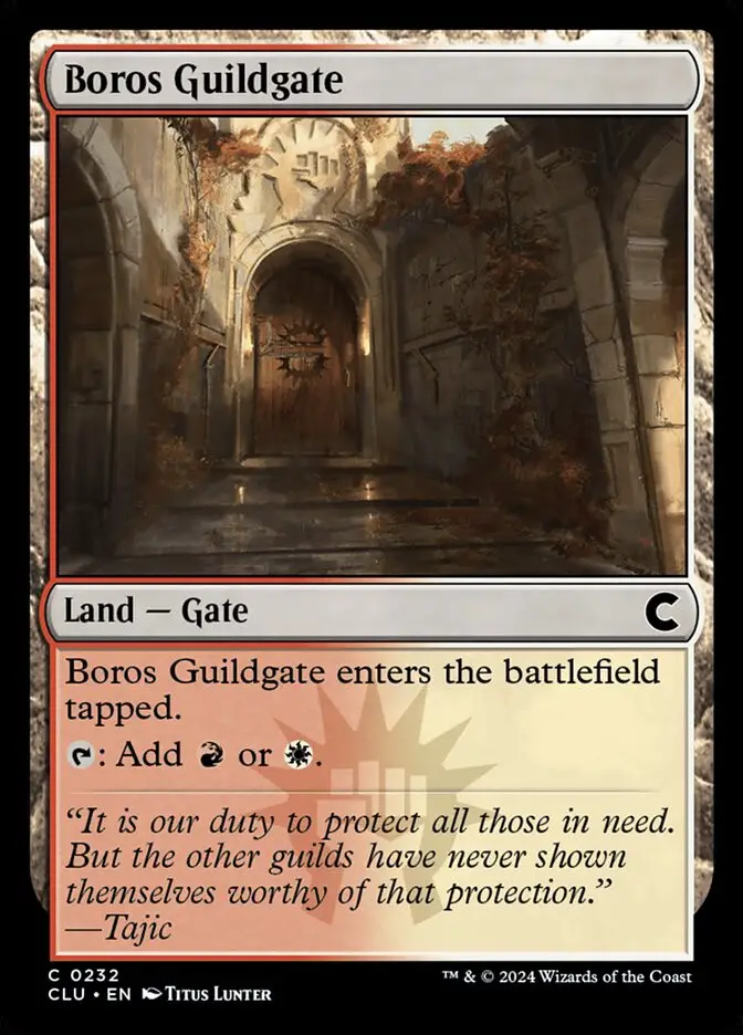 Boros Guildgate (Ravnica: Clue Edition)
