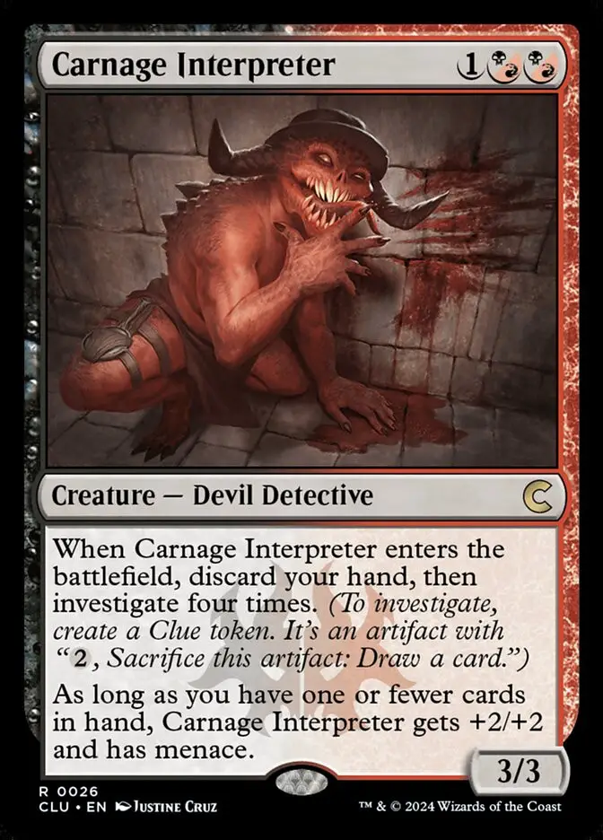 Carnage Interpreter (Ravnica: Clue Edition)