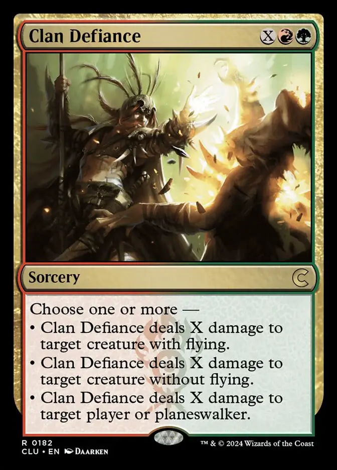 Clan Defiance (Ravnica: Clue Edition)