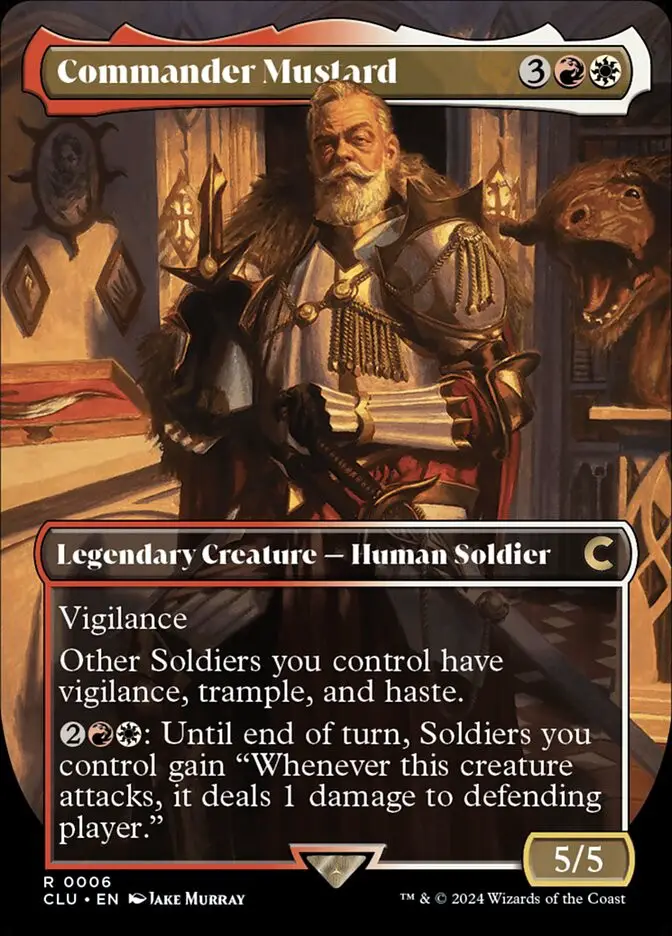 Commander Mustard (Ravnica: Clue Edition)